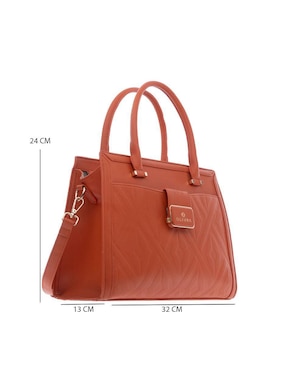 Bolsa satchel Olimba para mujer