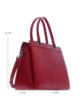 Bolsa satchel Olimba para mujer