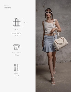 Bolsa shoulder Coolcapital Nara para mujer