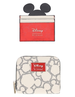 Cartera W Capsule Perella Mickey Mouse Para Mujer