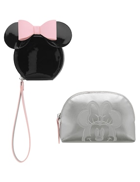 Set Cosmetiquera W Capsule Petrella Minnie Mouse 2 Piezas Para Mujer