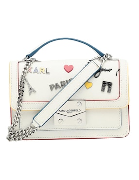 Bolsa Shoulder Karl Lagerfeld Paris De Piel Para Mujer