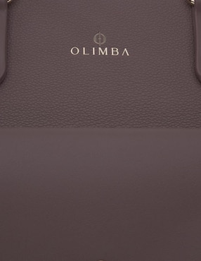 Bolsa satchel Olimba para mujer