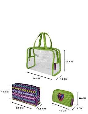 Set cosmetiquera multiusos Peak Tour Vail para mujer