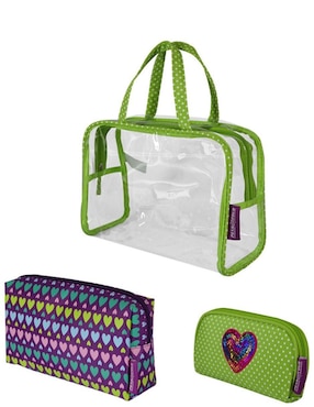 Set cosmetiquera multiusos Peak Tour Vail para mujer