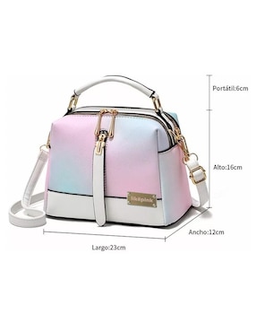 Bolsa crossbody Likepink Pinky Color para mujer