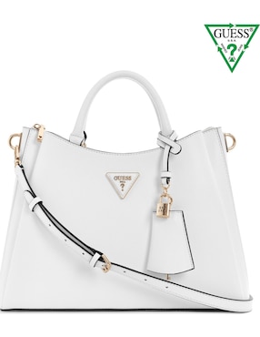 Bolsa Satchel GUESS Eco Jazlynn Para Mujer