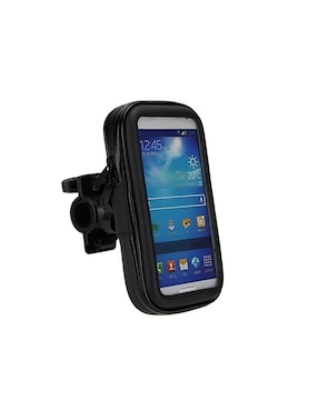 Porta celular portátil Home Myrva fijación broche a presión