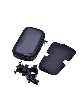 Porta celular portátil Home Myrva fijación broche a presión