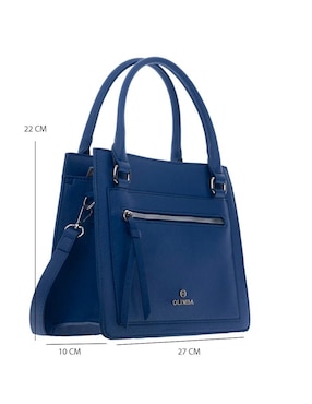 Bolsa satchel Olimba para mujer