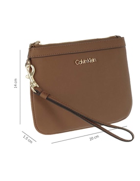 Bolsa wristlet Calvin Klein para mujer