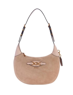 Bolsa Shoulder GUESS De Gamuza Para Mujer