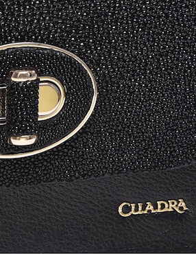 Bolsa crossbody Cuadra de piel para mujer