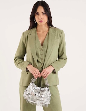 Bolsa satchel Map para mujer