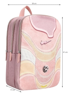 Mochila casual Piagui Futbol Lover para mujer