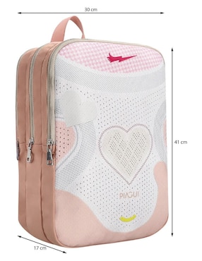 Mochila casual Piagui Athleasure Lover para mujer