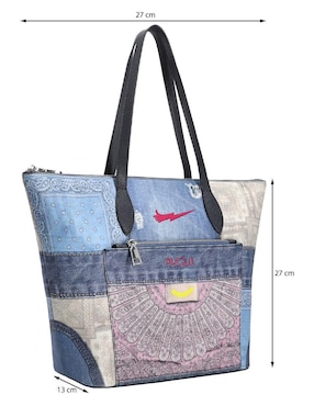 Bolsa tote Piagui Art Lover para mujer