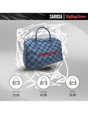 Bolsa dome Sarosa Rolling Stones unisex