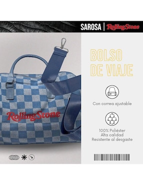 Bolsa dome Sarosa Rolling Stones unisex