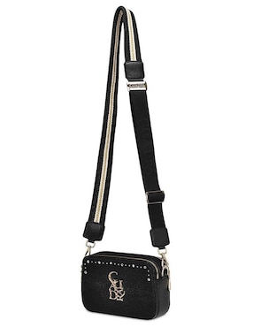 Bolsa crossbody Cuadra de piel para mujer