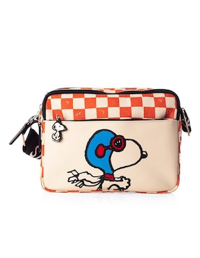 Bolsa crossbody Peanuts Racing Snoopy para mujer