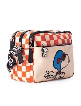Bolsa crossbody Peanuts Racing Snoopy para mujer