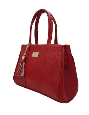 Bolsa satchel Fana de piel para mujer