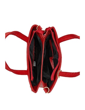 Bolsa satchel Fana de piel para mujer