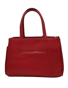 Bolsa satchel Fana de piel para mujer