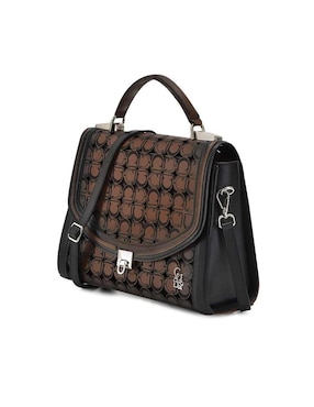 Bolsa satchel Cuadra para mujer