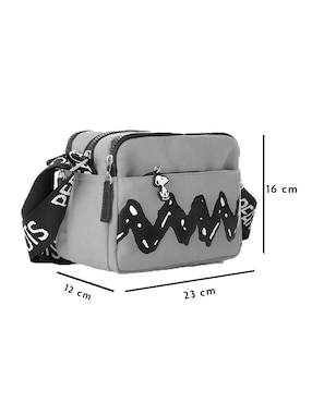 Bolsa crossbody Peanuts Charlie Brown unisex