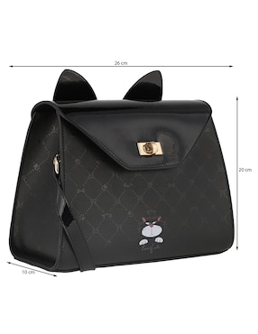 Bolsa satchel W Capsule Cats & Dogs Lucifer para mujer