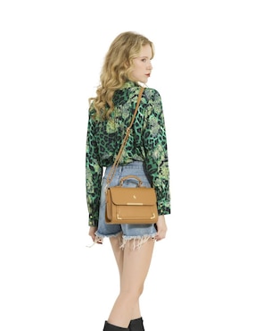 Bolsa satchel Hpc Polo para mujer