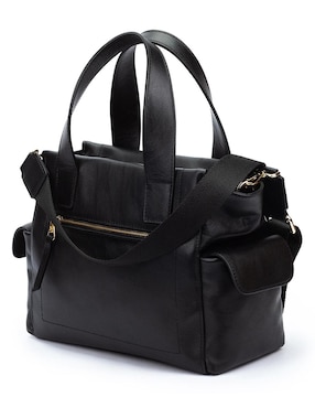 Bolsa satchel Pikolinos Pau de piel para mujer