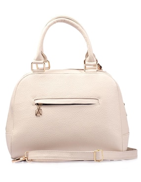 Bolsa satchel Angelozano Elsa de piel para mujer