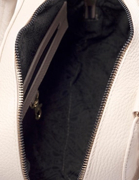 Bolsa satchel Angelozano Elsa de piel para mujer