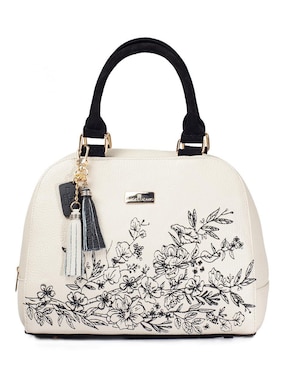 Bolsa satchel Angelozano Elsa de piel para mujer