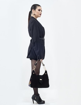 Bolsa satchel Angelozano Irma de piel para mujer