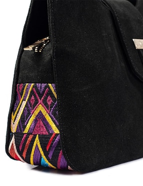 Bolsa satchel Angelozano Irma de piel para mujer