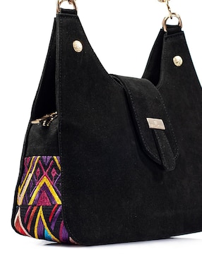 Bolsa satchel Angelozano Irma de piel para mujer