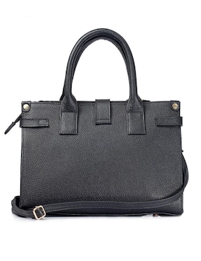 Bolsa satchel Angelozano Samantha de piel para mujer