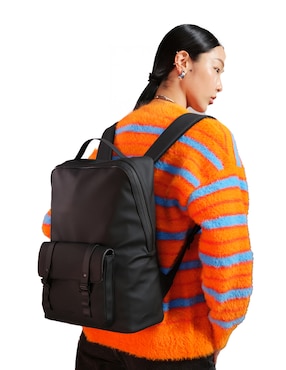 Mochila con portalaptop Gaston Luga Spläsh Org impermeable para mujer