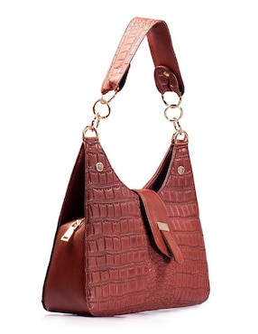 Bolsa satchel Angelozano Irma Cocodrilo de piel para mujer