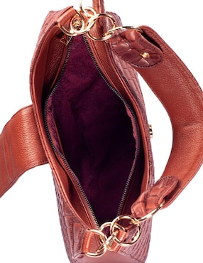 Bolsa satchel Angelozano Irma Cocodrilo de piel para mujer