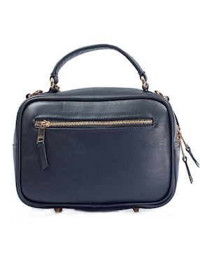 Bolsa crossbody Angelozano Rosana Flores 3D de piel para mujer