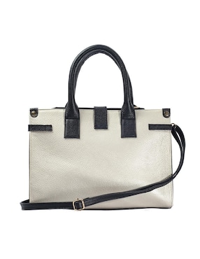 Bolsa satchel Angelozano Samantha Víbora de piel para mujer