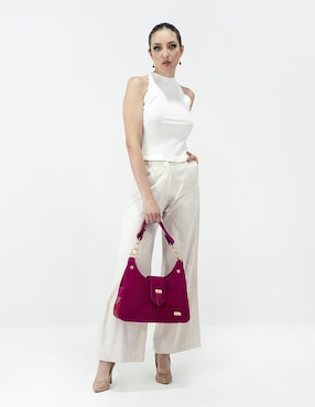 Bolsa satchel Angelozano Irma para mujer
