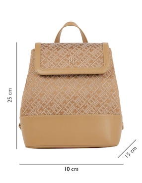 Mochila casual Tommy Hilfiger Im Latam Jacquard para mujer