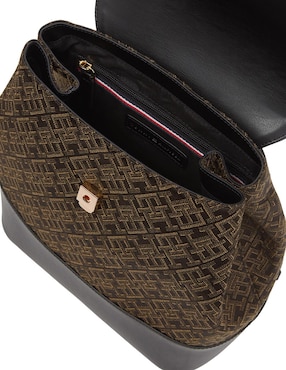 Mochila casual Tommy Hilfiger Im Latam Jacquard para mujer