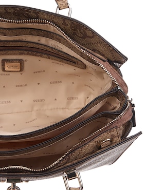 Bolsa satchel Guess Queensland para mujer